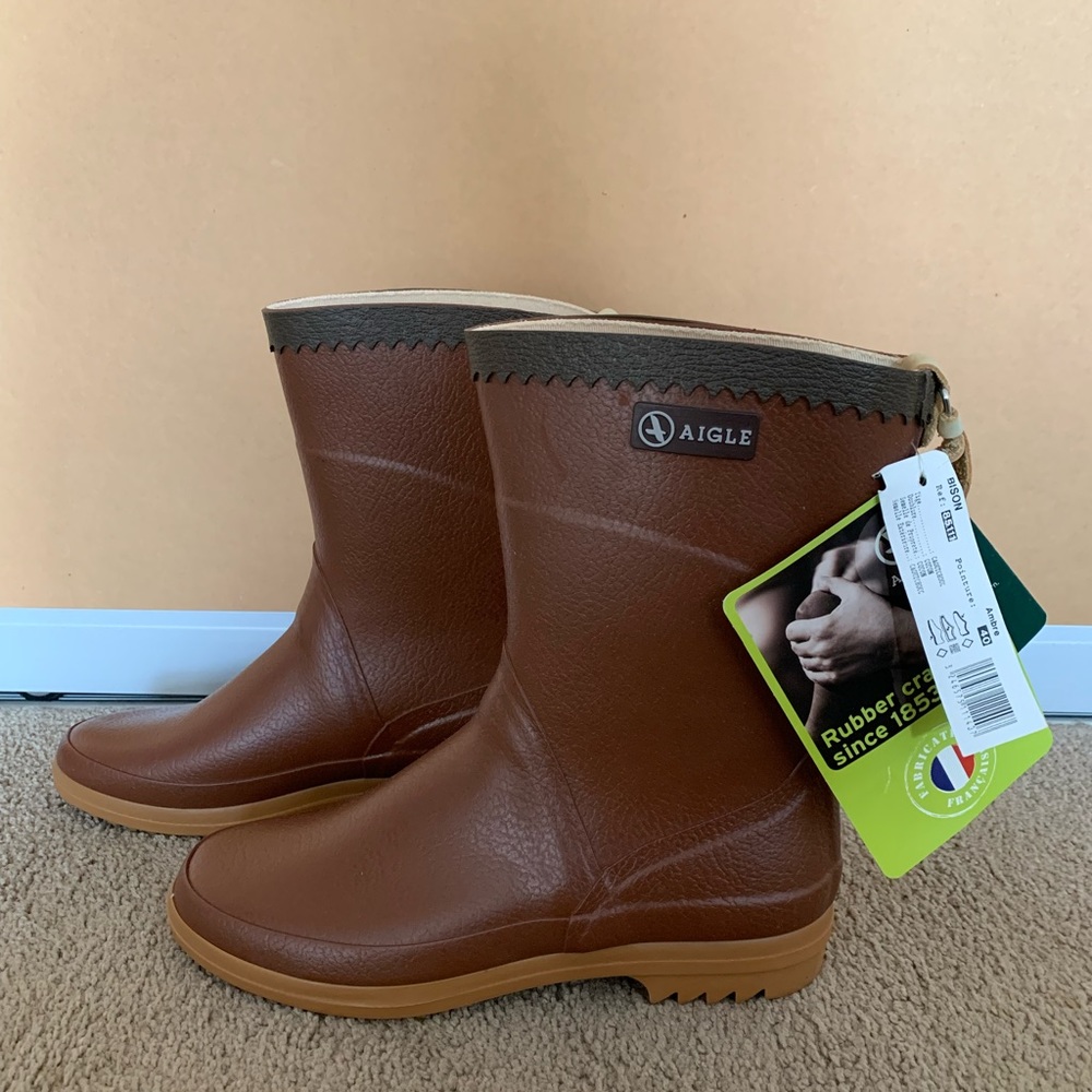Aigle lady bison rain boots